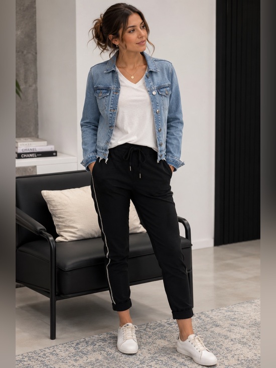 Brand Bazar Pants - Brand Bazar Stud Pants OSFM Made In Italy 🇮🇹